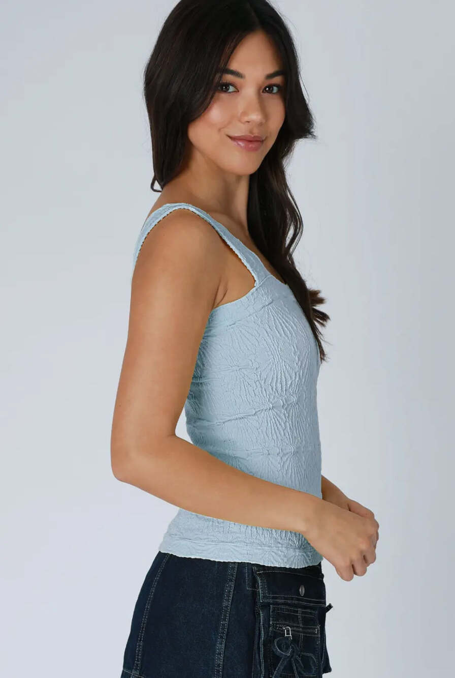 Square Neck Tank Top - Picture 2 of 4